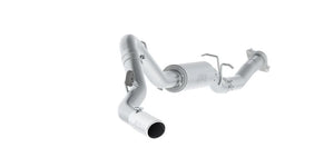 MBRP 3.5" Cat Back, Single Side, AL, 2007-2010 SILVERADO/SIERRA 2500 HD 6.0L EC/CC-SB - S5078AL