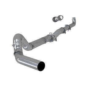 MBRP Armor Lite 5" Down Pipe Back, Single Side, No Muffler, AL, 2001-2007 SILV/SIERRA 2500/3500 6.6L DURAMAX, EC/CC - S60200PLM