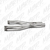 MBRP 3" H-Pipe 2011-2014 Ford Mustang GT 5.0L T409 Stainless Steel, Retains Factory Cats - S7263409