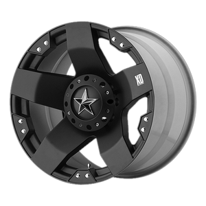 KMC XD XD775 ROCKSTAR - 18X9 5X5.0/5.5 0 OFFSET MATTE BLACK - XD77589035300