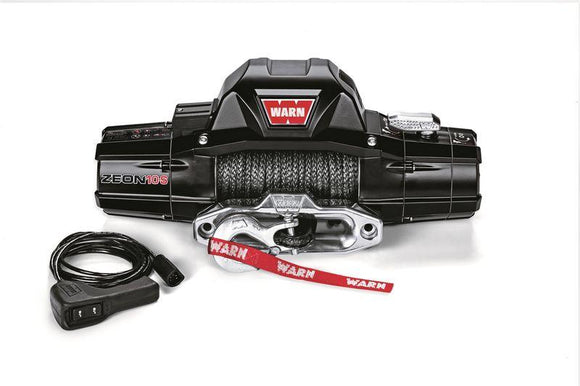 WARN ZEON 10-S SYNTHETIC ROPE WINCH