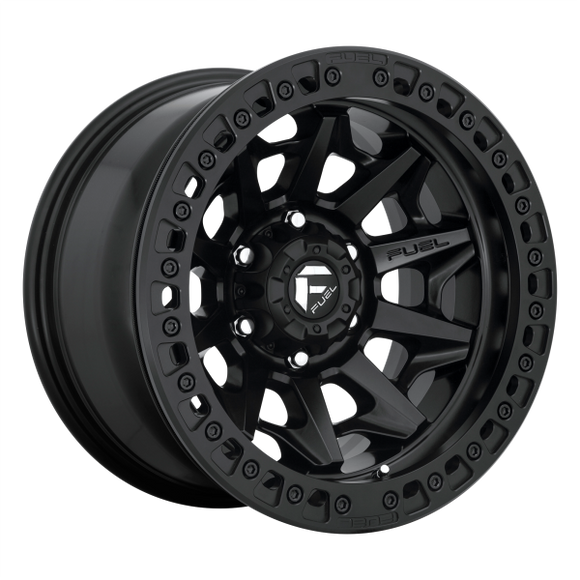 FUEL COVERT 1PC D114 BEADLOCK 17X9 6X135 MT-BLK -15MM - D11417908945