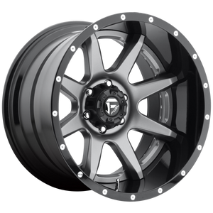 FUEL OFFROAD RAMPAGE 2PC D238 22X12 6X135 MT-GNMTL-BL -44MM - D23822208947
