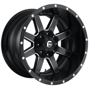 FUEL MAVERICK D538 1PC 20X9 5X4.5/5X120 MATTE BLACK & MILLED 38MM - D53820905265