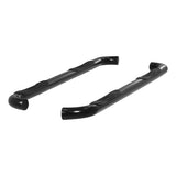 ARIES 3" BLACK ROUND RUNNING BOARDS | 2015-2014 F150 & 2017-24 F250/F350 EXT CAB - 203044