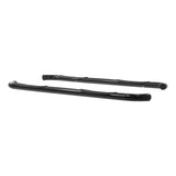 ARIES 3" BLACK ROUND RUNNING BOARDS | 2015-2014 F150 & 2017-24 F250/F350 EXT CAB - 203044