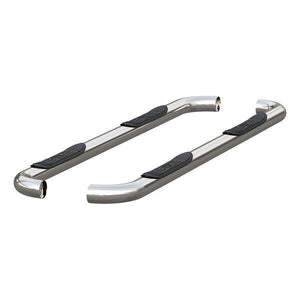 ARIES 3" POLISHED STAINLESS  ROUND RUNNING BOARDS | 09-18 RAM 1500/2500/3500 CREW CAB - 205041-2
