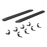 ARIES 5.5" ADVANTEDGE BLACK RUNNING BOARDS | 07-18 SILVERADO/SIERRA 1500/2500/3500 CREW CAB - 2556047