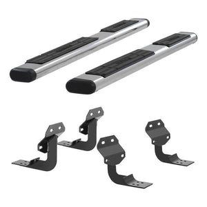 ARIES 6" CHROME OVAL RUNNING BOARDS | 2015-2020 F150 & 2017-2020 F250/F350 EXT CAB