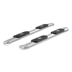 ARIES 4" POLISHED OVAL RUNNING BOARDS | 2015-2020 F150 & 2017-2020 F250/F350 EXT CAB