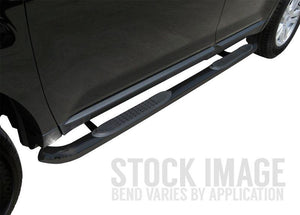 STEELCRAFT 3" ROUND BLACK RUNNING BOARD | 2007-2018 CHEVY/GMC 1500/2500/3500 CREW CAB