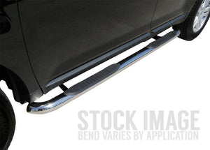STEELCRAFT 3" ROUND POLISHED RUNNING BOARD | 2007-2018 CHEVY/GMC 1500/2500/3500 CREW CAB