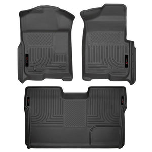 ENTHUZE FLOOR LINERS - FORD F-150 SUPERCREW 11-14 - ACTENT13391-2