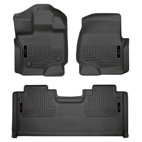 ENTHUZE FLOOR LINERS - FORD F-150 SUPERCAB 15-22 - ACTENT16391-2
