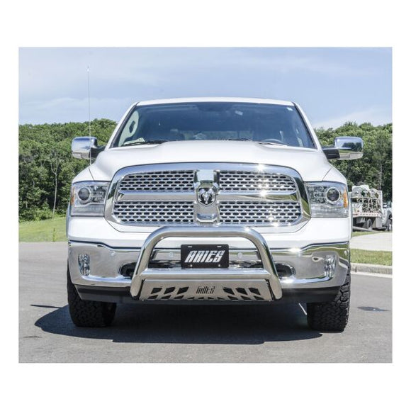 ARIES 3IN. POLISHED STAINLESS BULL BAR - 2009-2018 RAM 1500 - 35-5005