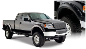 BUSHWACKER POCKET STYLE FENDER FLARES - 2004-2008 F150 - 20916-02