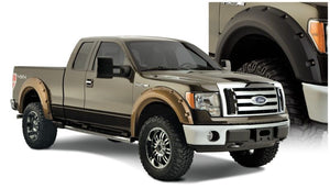 BUSHWACKER MAX COVERAGE POCKET STYLE FENDER FLARES - 2009-2014 F150