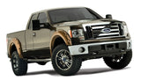 BUSHWACKER MAX COVERAGE POCKET STYLE FENDER FLARES - 2009-2014 F150 - 20927-02
