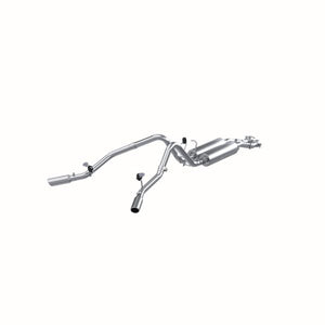 MBRP ARMOR LITE CATBACK ALUMINIZED EXHAUST SYSTEM - 01-06 SILVERADO/SIERRA 2500 6.0L GAS CREW CAB - S5012AL