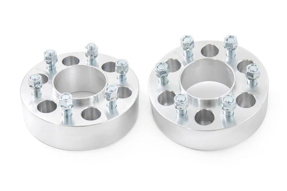 ROUGH COUNTRY 1.5-INCH GM WHEEL SPACERS | PAIR (77-87 CHEVY 1500 PU) - 10086