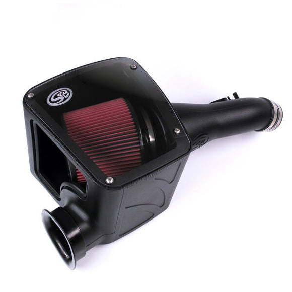 S&B COLD AIR INTAKE FOR 07-20 TOYOTA TUNDRA V8 5.7L OILED COTTON CLEANABLE RED