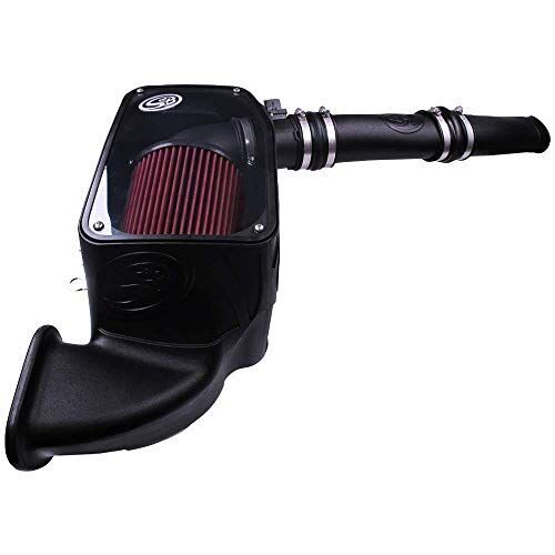 S&B COLD AIR INTAKE FOR 14-18 DODGE RAM 1500 3.0L ECODIESEL V6 COTTON CLEANABLE RED