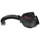 S&B COLD AIR INTAKE FOR 16-18 NISSAN TITAN, V8-5.0L CUMMINS OILED COTTON CLEANABLE RED