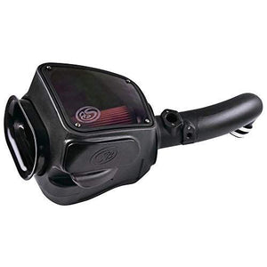 S&B COLD AIR INTAKE FOR 16-18 NISSAN TITAN, V8-5.0L CUMMINS OILED COTTON CLEANABLE RED