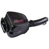S&B COLD AIR INTAKE FOR 16-18 NISSAN TITAN, V8-5.0L CUMMINS OILED COTTON CLEANABLE RED