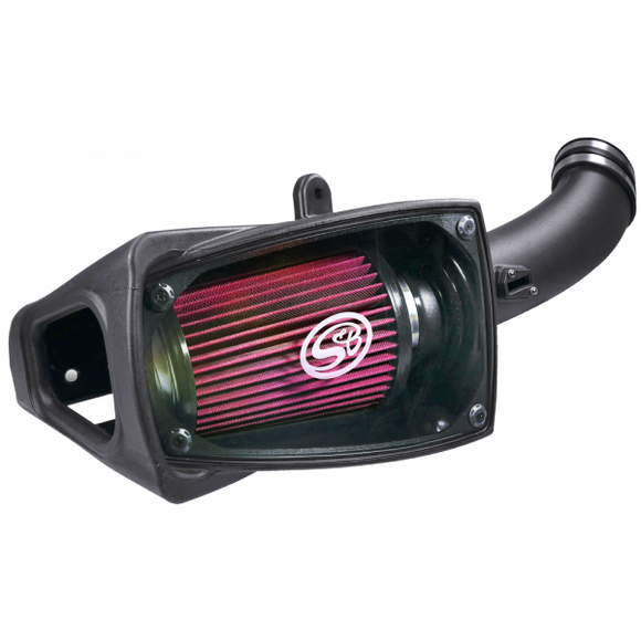 S&B COLD AIR INTAKE FOR 11-16 FORD F250 F350 V8-6.7L POWERSTROKE COTTON CLEANABLE RED