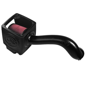 S&B COLD AIR INTAKE FOR 16-19 SILVERADO/SIERRA 2500, 3500 6.0L COTTON CLEANABLE RED
