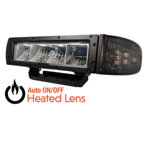 UNI-BOND LED AUTO-HEATED SNOW PLOW LIGHTS (SAE/DOT COMPLIANT LED HEADLIGHT)