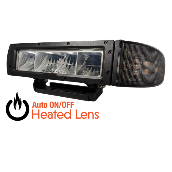 UNI-BOND LED AUTO-HEATED SNOW PLOW LIGHTS (SAE/DOT COMPLIANT LED HEADLIGHT)