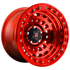 FUEL ZEPHYR 1PC D100 BEADLOCK 17X9 5X150 GL-RED -15MM - D10017905645