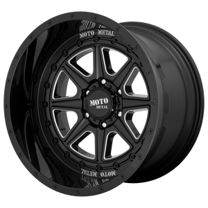 MOTO METAL PHANTOM MO801 20X10 8X180 G-BLK MILL -18MM - MO80121088318N