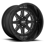 MOTO METAL PHANTOM MO801 20X10 8X180 G-BLK MILL -18MM - MO80121088318N